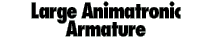animatronic armature header