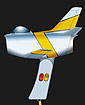 Jet novelty hair dryer illustration