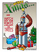 Evil Robots christmas card 1 Illustration