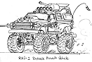 Redneck Assault Vehicle sketch