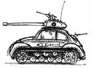 VW Tank sketches